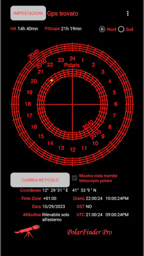 PolarFinder Pro screenshot