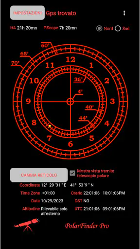 PolarFinder Pro screenshot