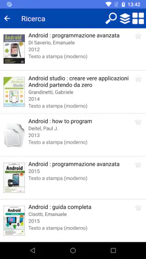 Polimi Library screenshot