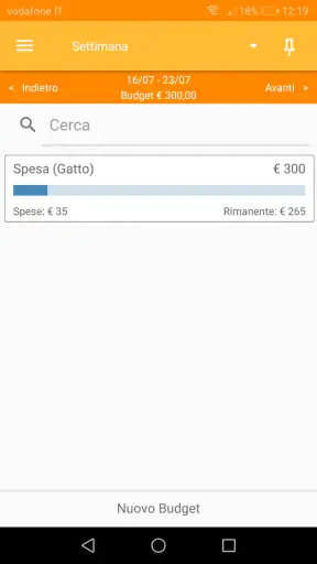 Portafoglio - Gestione spese screenshot