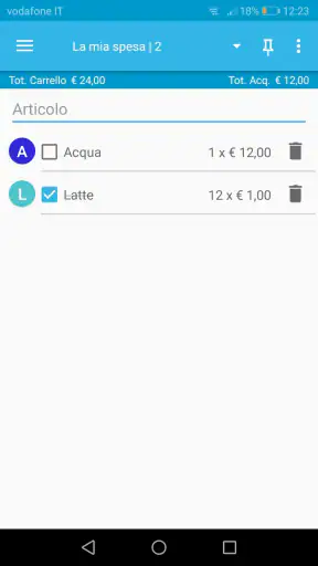 Portafoglio - Gestione spese screenshot