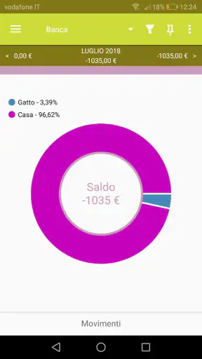 Portafoglio - Gestione spese screenshot