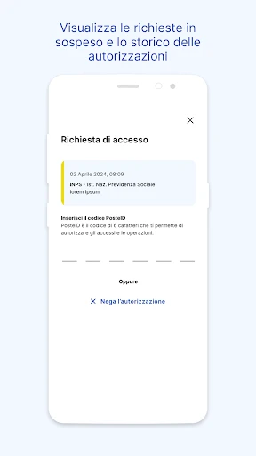 PosteID screenshot