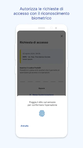 PosteID screenshot