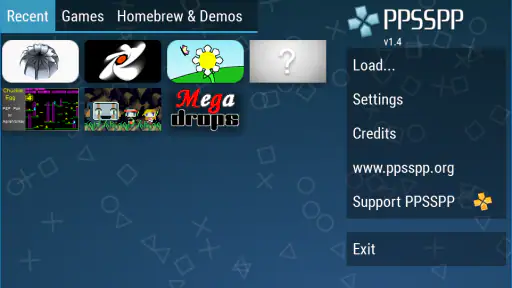 PPSSPP - Emulatore PSP screenshot