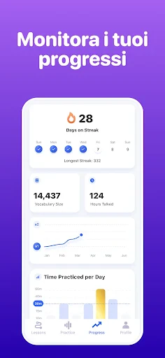 Praktika: Impara le lingue screenshot