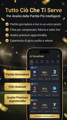 Previsioni Calcio IA screenshot