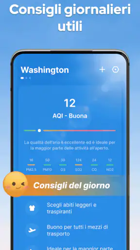 Previsioni del tempo con radar screenshot
