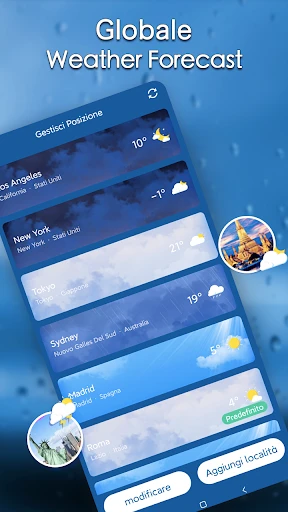 Previsioni meteo locali screenshot
