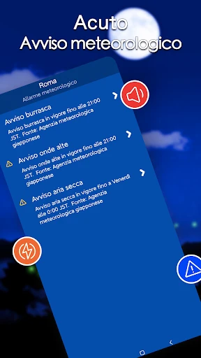 Previsioni meteo locali screenshot