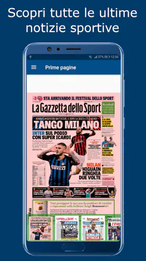 Prime pagine screenshot