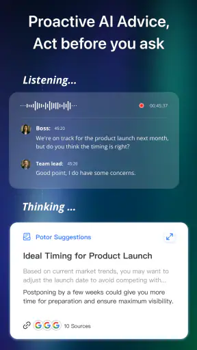 Proactor AI-Proactive AI Notes screenshot