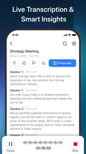 Proactor AI-Proactive AI Notes screenshot