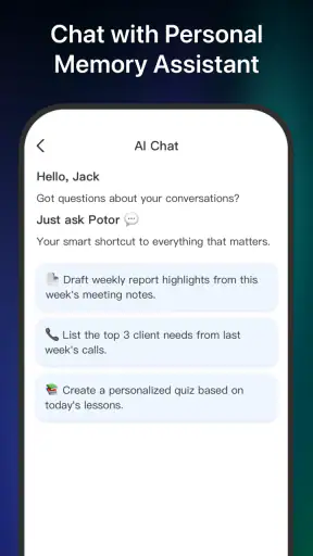 Proactor AI-Proactive AI Notes screenshot