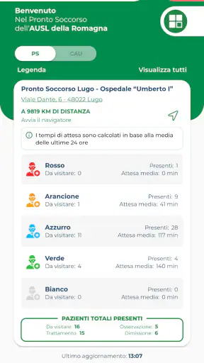 Pronto Soccorso Romagna screenshot