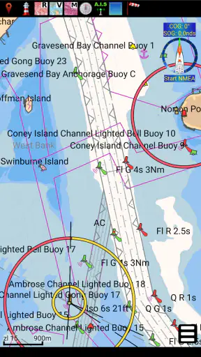 qtVlm Navigation and Routing screenshot