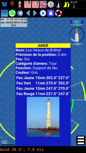 qtVlm Navigation and Routing screenshot