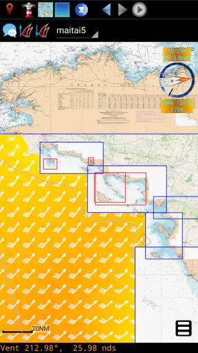 qtVlm Navigation and Routing screenshot