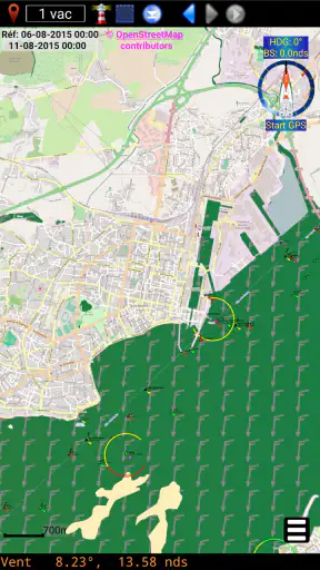qtVlm Navigation and Routing screenshot