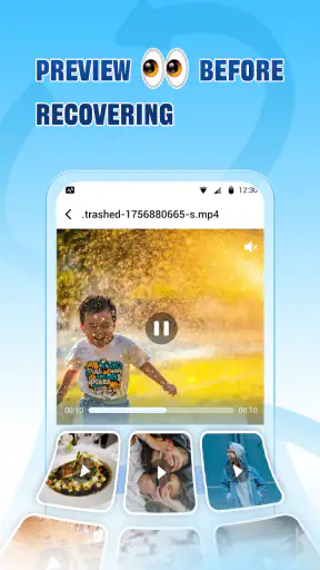 QuickRecover HomeApp screenshot