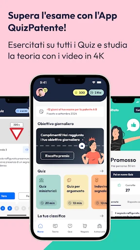 Quiz Patente Ministeriale 2025 screenshot