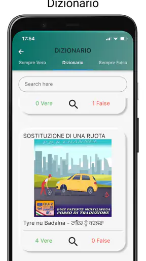 Quiz Patente Multilingua 2026 screenshot