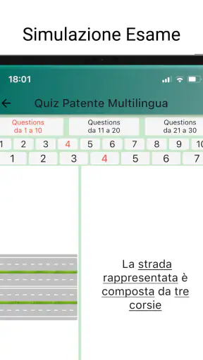 Quiz Patente Multilingua 2026 screenshot