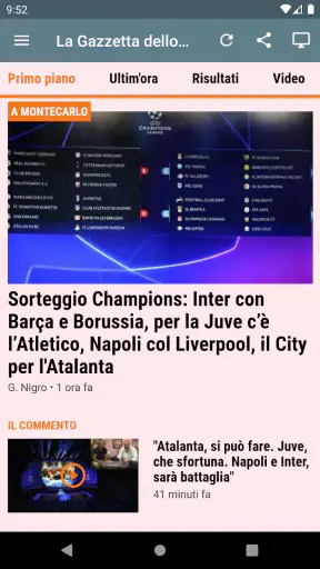 Quotidiani Italiani screenshot