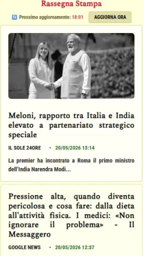 Quotidiani.net screenshot