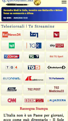 Quotidiani.net screenshot