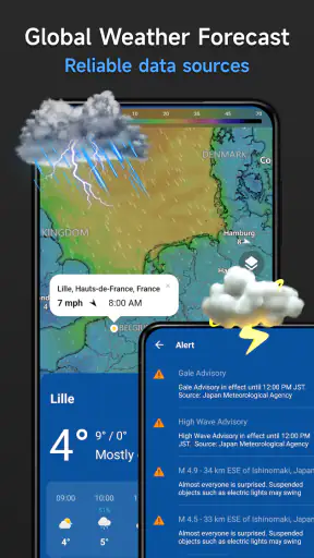 Radar meteo in tempo reale screenshot