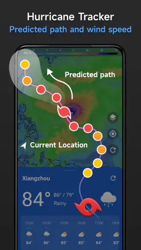 Radar meteo in tempo reale screenshot