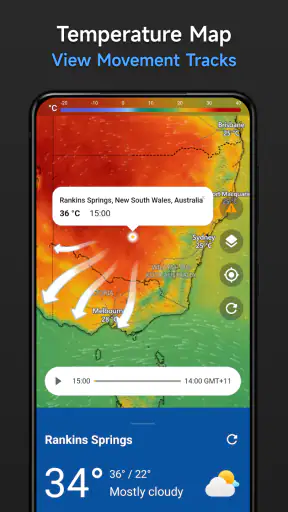 Radar meteo in tempo reale screenshot
