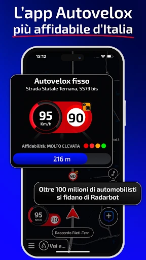 Radarbot: Rilevatore Autovelox screenshot