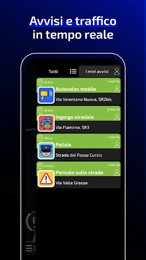Radarbot: Rilevatore Autovelox screenshot