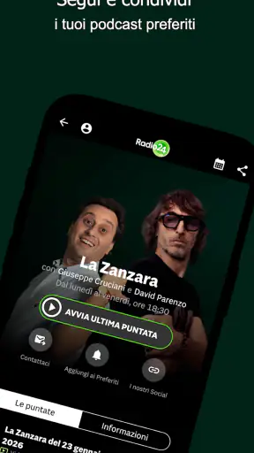 Radio 24 screenshot