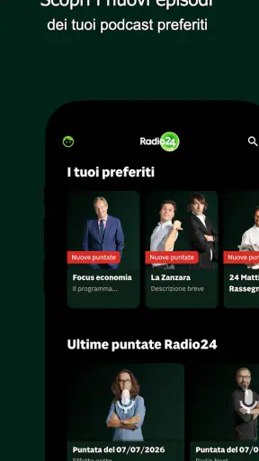 Radio 24 screenshot