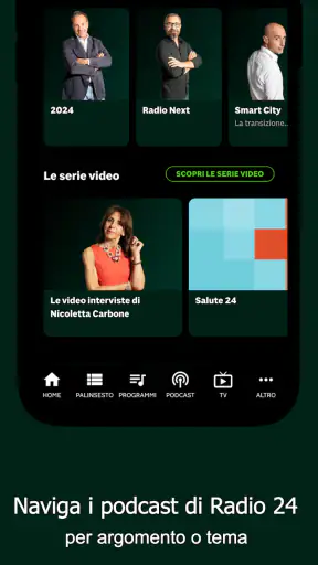 Radio 24 screenshot