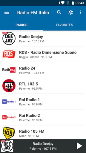 Radio FM Italia in diretta screenshot