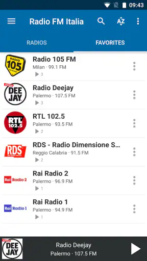 Radio FM Italia in diretta screenshot