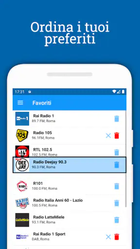 Radio Italia FM screenshot