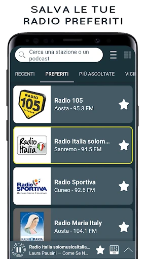 Radio Italia FM in diretta screenshot