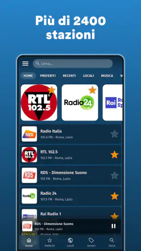 Radio Italia: Radio FM e AM screenshot