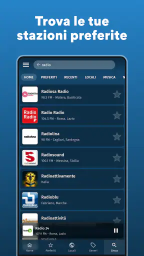 Radio Italia: Radio FM e AM screenshot