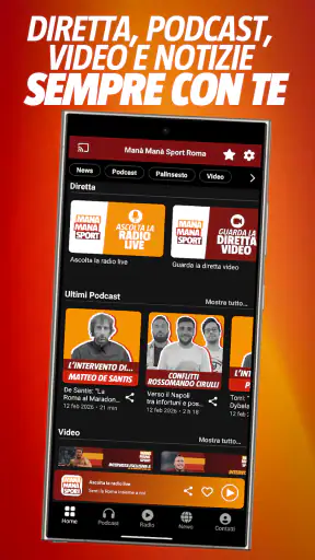 Radio Manà Manà Sport Roma screenshot