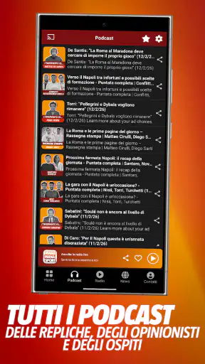 Radio Manà Manà Sport Roma screenshot
