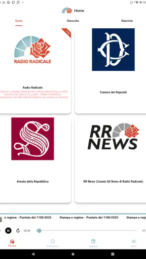 Radio Radicale screenshot
