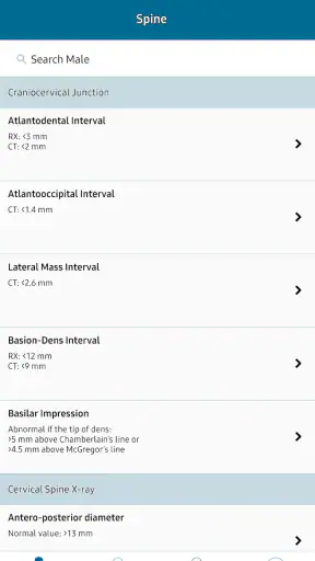 Radiology Measurements screenshot