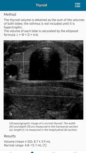 Radiology Measurements screenshot