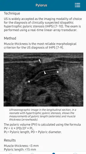 Radiology Measurements screenshot